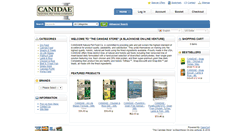 Desktop Screenshot of canidaestore.processcard.net